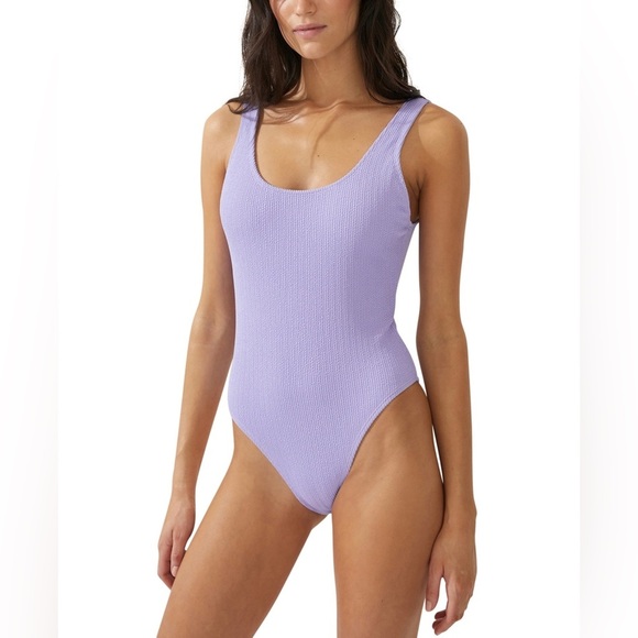Cotton On Other - 19. Cotton on Women's Low-Back One-Piece Swimsuit - Purple